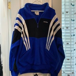 Vintage Adidas Quarter zip